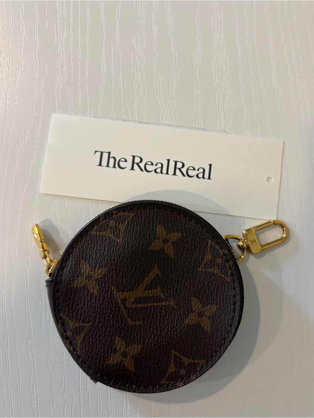 Louis Vuitton Monogram Multi Pochette Round Coin Purse